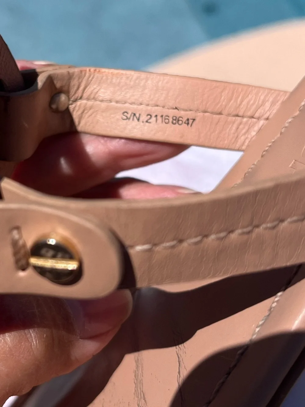 Tory Burch Miller Light Make Up Sandals-Calf Leather